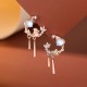 925 Silver Year of the Rabbit Moonstone Necklace