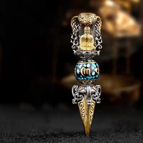 Tibetan Om Mani Padme Hum Buddha Wealth Necklace Tibetan Om Mani Padme Hum Buddha Wealth Necklace