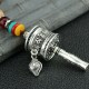 Tibetan Om Mani Padme Hum Prayer Wheel Necklace Tibetan Om Mani Padme Hum Prayer Wheel Necklace
