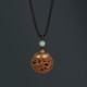 Tibet Green Sandalwood Om Mani Padme Hum Necklace