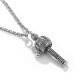 Tibetan Om Mani Padme Hum Prayer Wheel Lotus Necklace Tibetan Om Mani Padme Hum Prayer Wheel Lotus Necklace