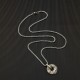 Tibetan Om Mani Padme Hum Peace Buckle Creativity Necklace