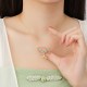 925 Silver Hetian Jade Fishtail Luck Necklace 925 Silver Hetian Jade Fishtail Luck Necklace