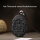 Zodiac Buddha Agarwood Peace Lotus Necklace Pendant Zodiac Buddha Agarwood Peace Lotus Necklace Pendant