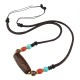 Tibetan Nine-Eye Dzi Bead Protection Necklace