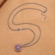 Tibetan Copper Lotus New Beginning Necklace Pendant