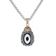 Tibet Dzi Bead Garuda Wealth Necklace