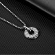 Tibetan Om Mani Padme Hum Peace Buckle Creativity Necklace