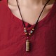 Tibetan Om Mani Padme Hum Agate Sutra Protection Necklace Tibetan Om Mani Padme Hum Agate Sutra Protection Necklace