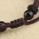 Tibetan Nine-Eye Dzi Bead Protection Necklace