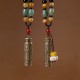 Tibetan Om Mani Padme Hum Agate Sutra Protection Necklace Tibetan Om Mani Padme Hum Agate Sutra Protection Necklace