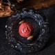 Feng Shui Rainbow Obsidian PiXiu Healing Necklace