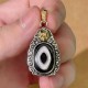 Tibet Dzi Bead Garuda Wealth Necklace