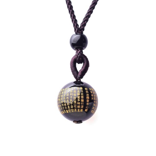 Tibetan Buddhism Ancient Heart Sutra Necklace