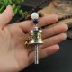 Tibetan Om Mani Padme Hum Prayer Wheel Necklace Tibetan Om Mani Padme Hum Prayer Wheel Necklace
