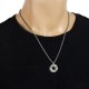 Tibetan Om Mani Padme Hum Peace Buckle Creativity Necklace