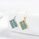 925 Silver Jade Abacus Abundance Necklace 925 Silver Jade Abacus Abundance Necklace