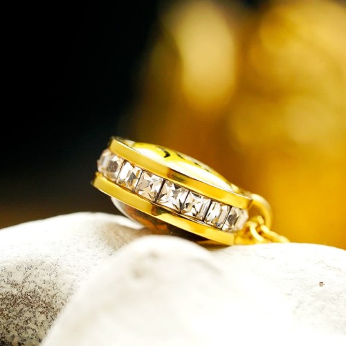 Tibetan Yellow God of Wealth Crystal Necklace Tibetan Yellow God of Wealth Crystal Necklace