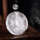 Taoism Five Sacred Mountains Yin Yang Liuli Crystal Balance Necklace Taoism Five Sacred Mountains Yin Yang Liuli Crystal Balance Necklace