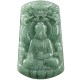 Tathagata Buddha Jade Amulet Necklace Pendant