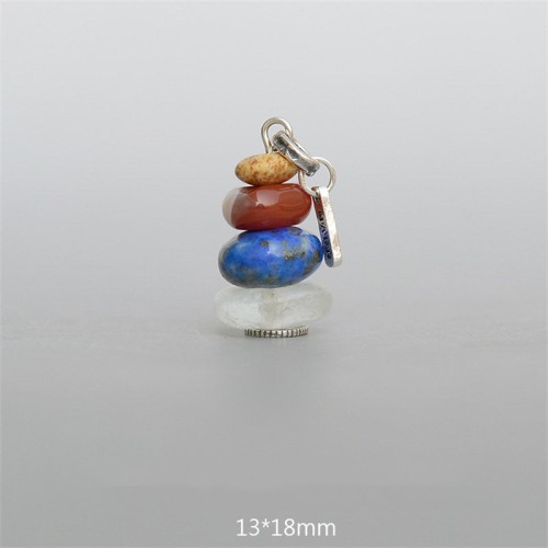 Zen Cairn Labradorite Crystal Calm Necklace Zen Cairn Labradorite Crystal Calm Necklace