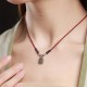 Tibetan 925 Sterling Silver Zakiram Goddess of Wealth Protection Necklace Tibetan 925 Sterling Silver Zakiram Goddess of Wealth Protection Necklace