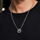 Tibetan Om Mani Padme Hum Peace Necklace Tibetan Om Mani Padme Hum Peace Necklace