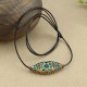 Tibetan Turquoise Bead Protection Necklace