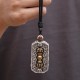 Tibetan Om Mani Padme Hum Dorje Vajra Lotus Necklace Tibetan Om Mani Padme Hum Dorje Vajra Lotus Necklace