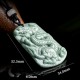 Year of the Dragon Jade Success Amulet Necklace Year of the Dragon Jade Success Amulet Necklace