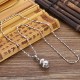Tibetan Yin Yang Gourd Harmony Titanium Necklace Tibetan Yin Yang Gourd Harmony Titanium Necklace