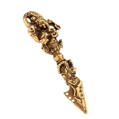 Tibetan Ganesh Elephant God of Wealth Vajra Pendant Tibetan Ganesh Elephant God of Wealth Vajra Pendant
