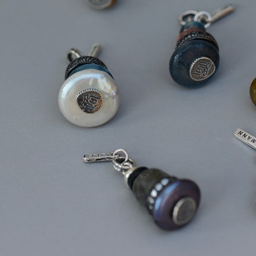 Zen Cairn Labradorite Crystal Calm Necklace Zen Cairn Labradorite Crystal Calm Necklace