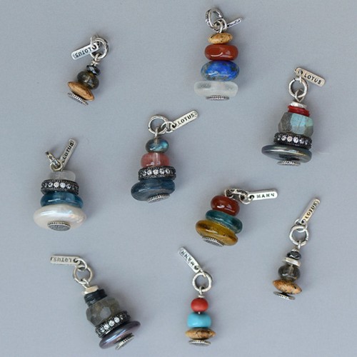 Zen Cairn Labradorite Crystal Calm Necklace Zen Cairn Labradorite Crystal Calm Necklace