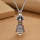 Tibetan Om Mani Padme Hum Vajra Strength Pendant