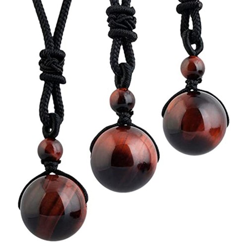 Tibetan Tiger's Eye Protection Necklace Tibetan Tiger's Eye Protection Necklace