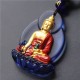 Tibetan Medicine Buddha Liuli Crystal Necklace Tibetan Medicine Buddha Liuli Crystal Necklace
