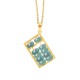925 Silver Jade Abacus Abundance Necklace 925 Silver Jade Abacus Abundance Necklace