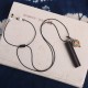 Tibetan Ebony Dzi Bead Peace Necklace Pendant Tibetan Ebony Dzi Bead Peace Necklace Pendant