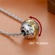 Taoist Nine-Character Mantra Amulet Balance Necklace