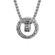 Tibetan Om Mani Padme Hum Peace Necklace Tibetan Om Mani Padme Hum Peace Necklace