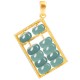 925 Silver Jade Abacus Abundance Necklace 925 Silver Jade Abacus Abundance Necklace