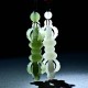 Tibetan Hetian Jade Dorje Vajra Success Necklace
