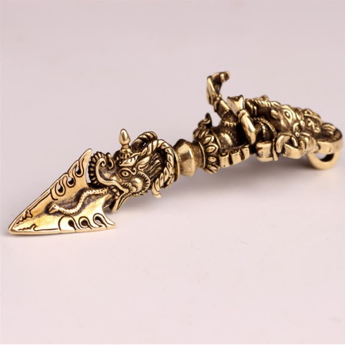 Tibetan Ganesh Elephant God of Wealth Vajra Pendant Tibetan Ganesh Elephant God of Wealth Vajra Pendant