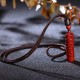Tibetan Cinnabar Mantra Necklace