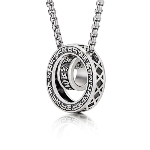 Tibetan Om Mani Padme Hum Peace Necklace Tibetan Om Mani Padme Hum Peace Necklace