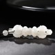 Tibetan Hetian Jade Dorje Vajra Success Necklace