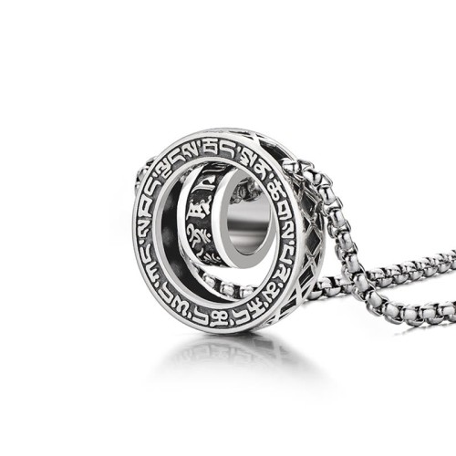 Tibetan Om Mani Padme Hum Peace Necklace Tibetan Om Mani Padme Hum Peace Necklace