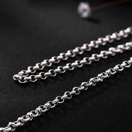 925 Sterling Silver Buddha Head Compassion Necklace