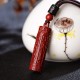 Tibetan Cinnabar Mantra Necklace